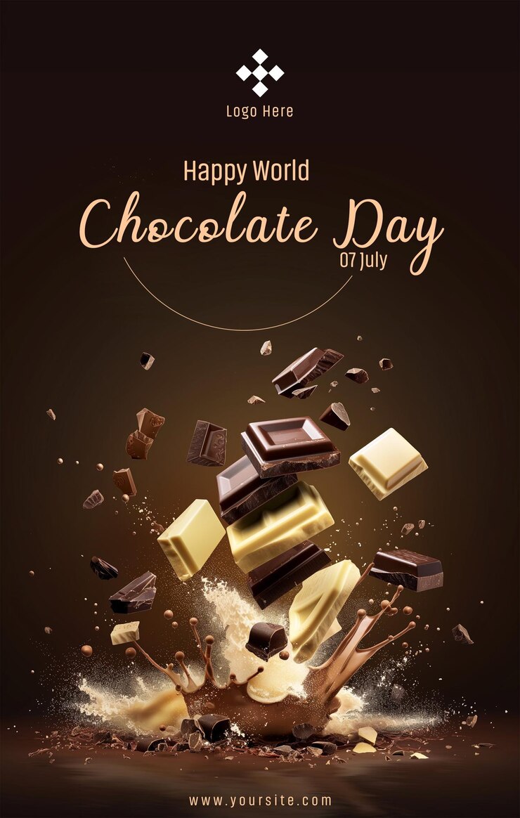 Post en las redes sociales del Día Mundial del Chocolate