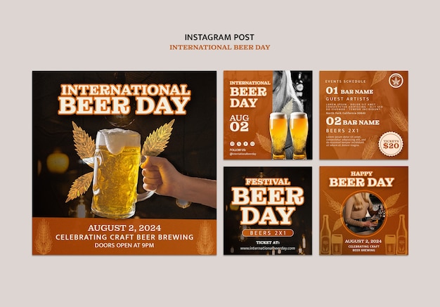 Post su Instagram per la Giornata Internazionale della Birra