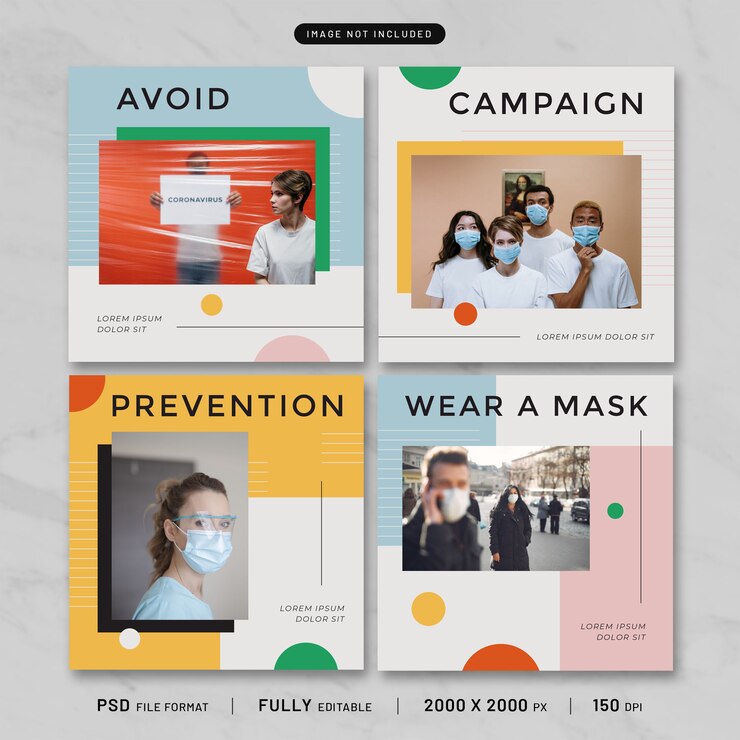 PSD post sui social media covid19