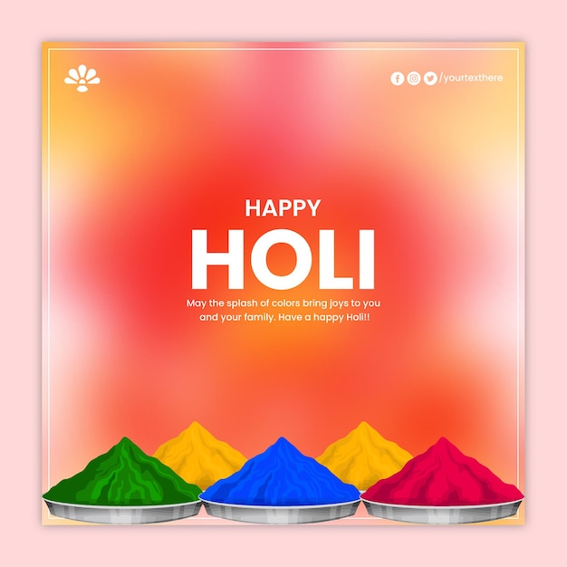 Post sui social media di Holi 02