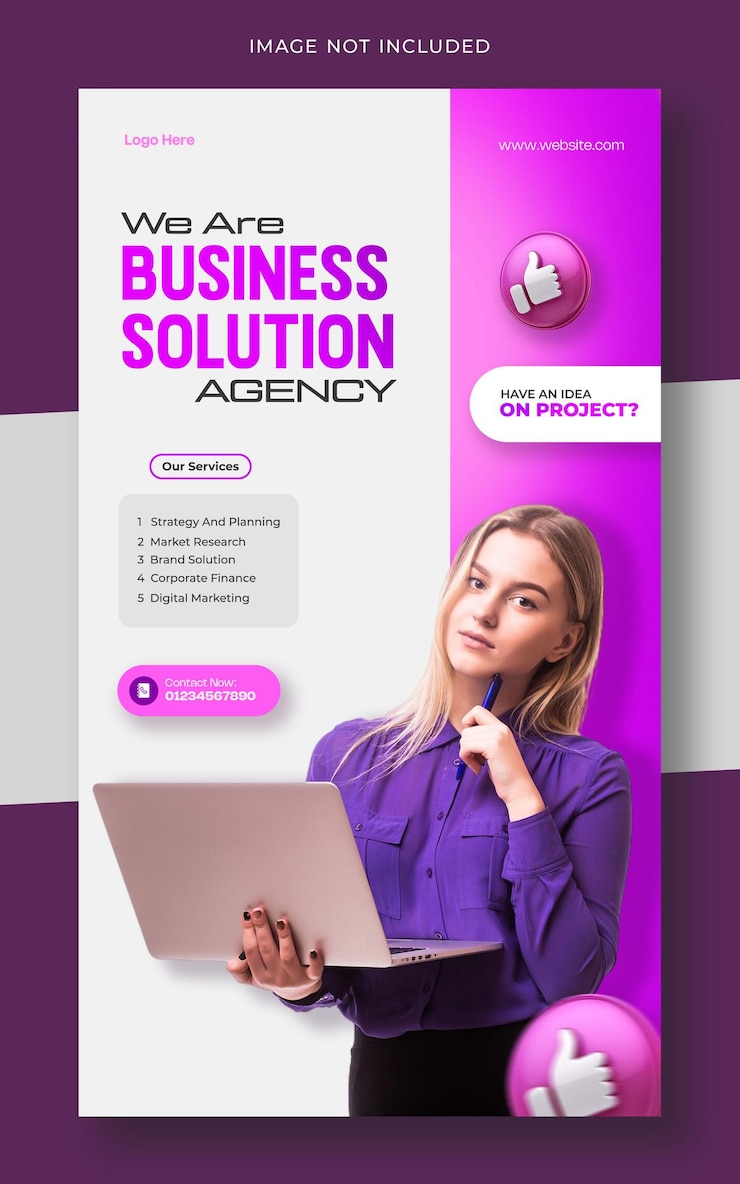 PSD post de webinaire d'agence de marketing et de business d'entreprise sur instagram