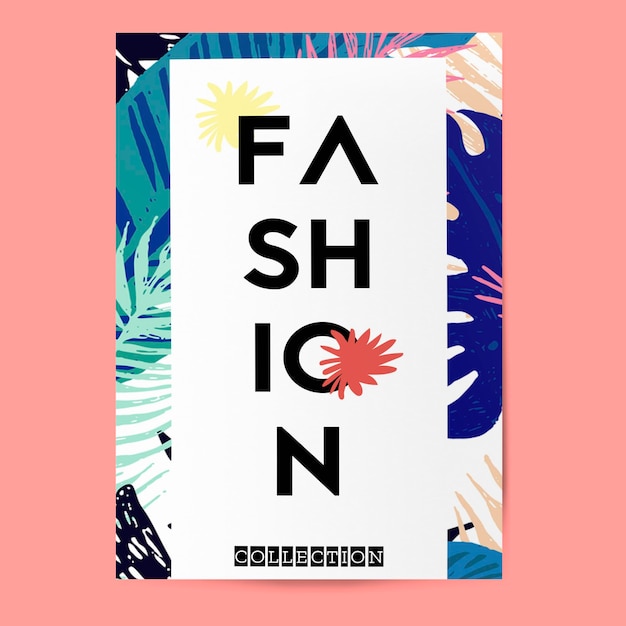 postagem de mídia social de moda