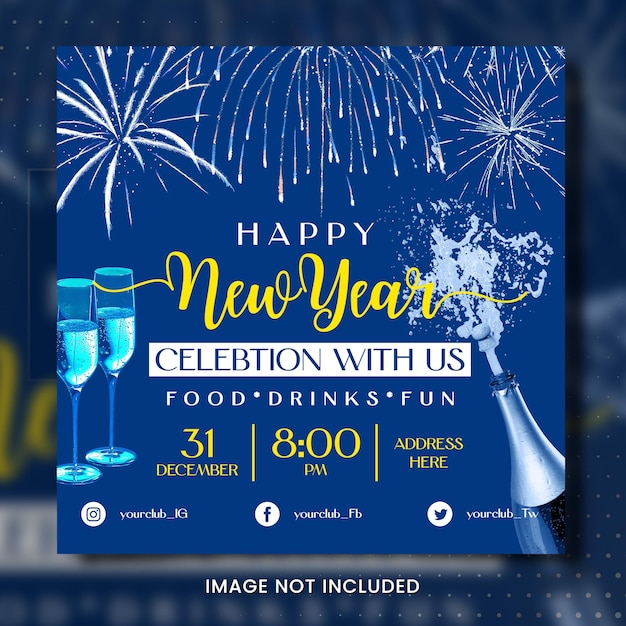 Poster de Feliz Ano Novo