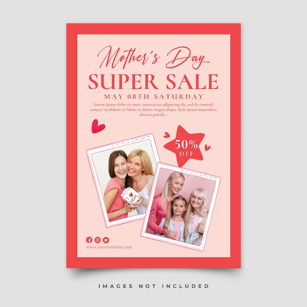 Poster de Feliz Dia da Mãe