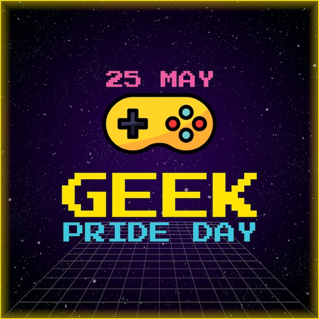 Poster un feed pour la journée de la fierté des geeks