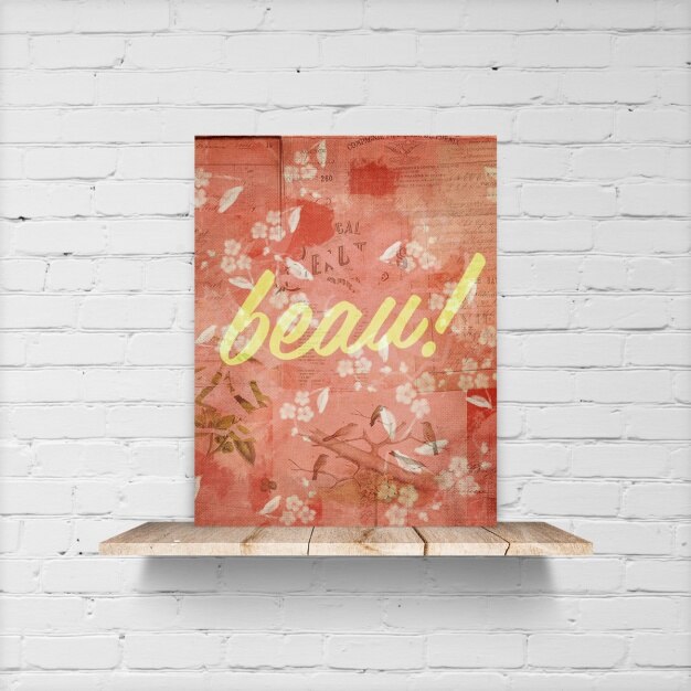 Poster mock up template