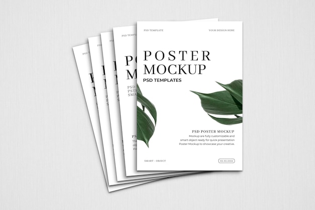 Poster realistico Mockup