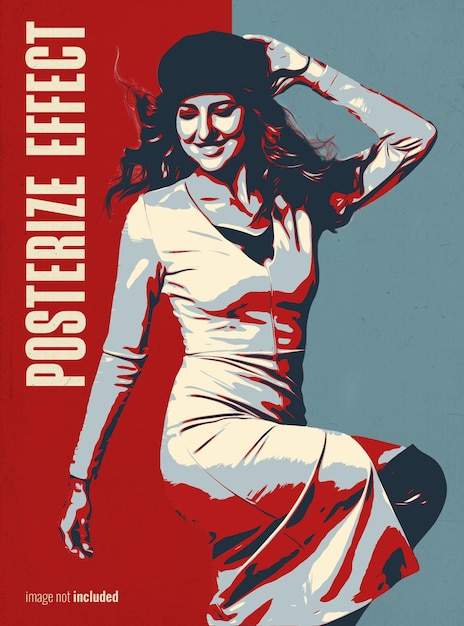 Posterizza l'effetto foto poster retrò