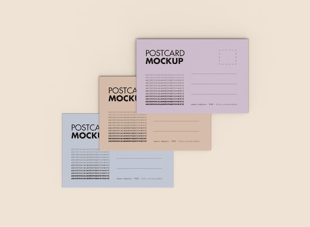 Postkarten-Mockup