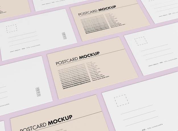 Postkarten-Mockup