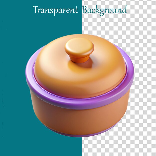 PSD le pot de cuisine 3d