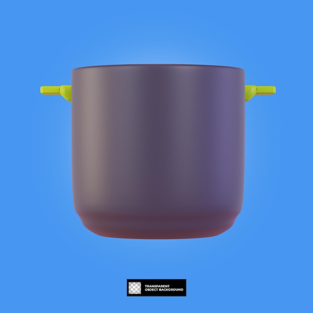 PSD pot à outils de cuisine 3d