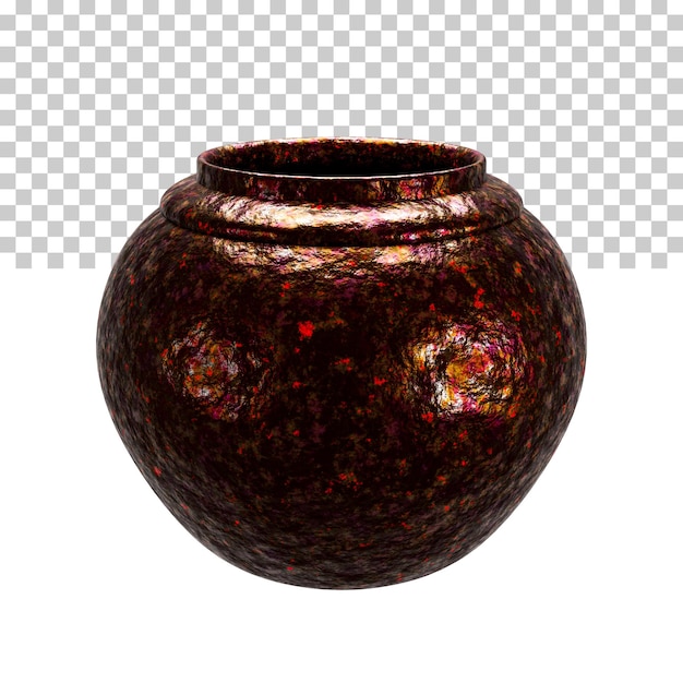 PSD pot de vase moderne de rendu 3d