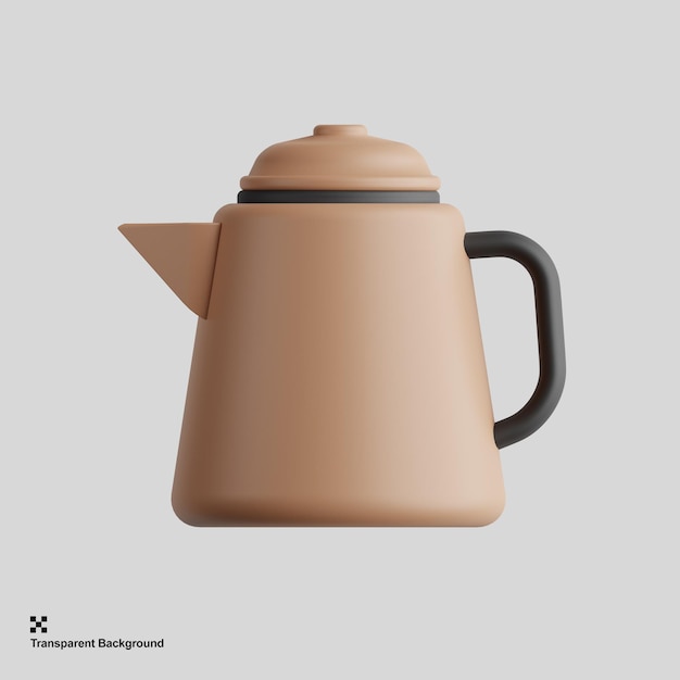 pote de café 3D