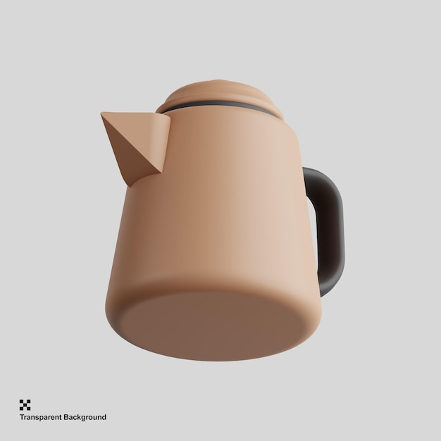 pote de café 3D