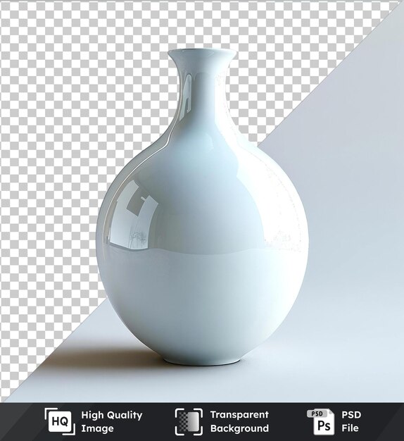 La Poterie Et La Céramique Fabriquant Un Vase Blanc Jette Une Ombre Sombre