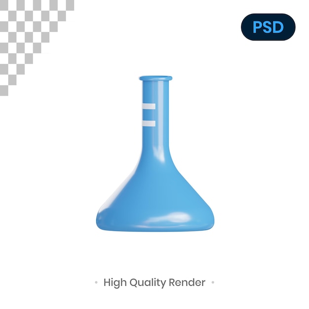 Potion Tube Illustration De Rendu 3D Premium Psd