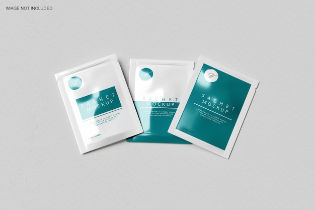 pouch sachet mockup