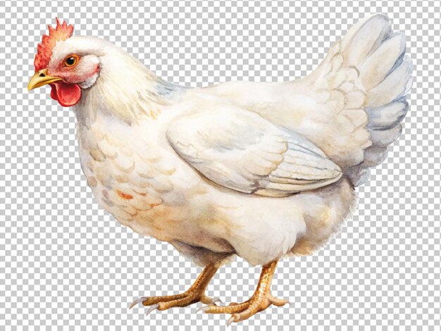 PSD poulet au corps blanc