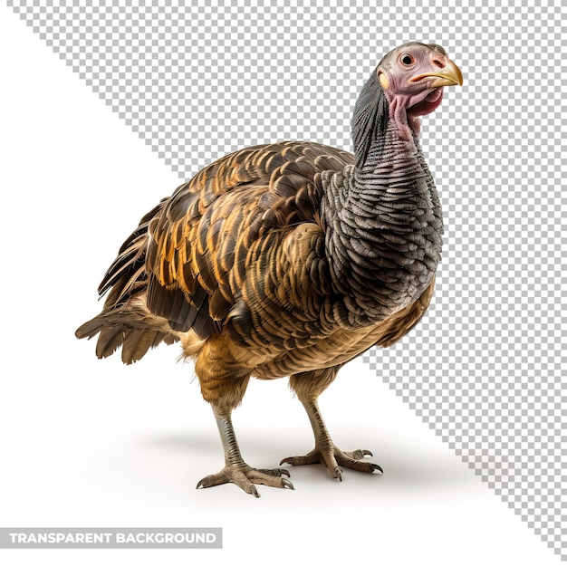 PSD poulet de dinde psd isolé sans fond