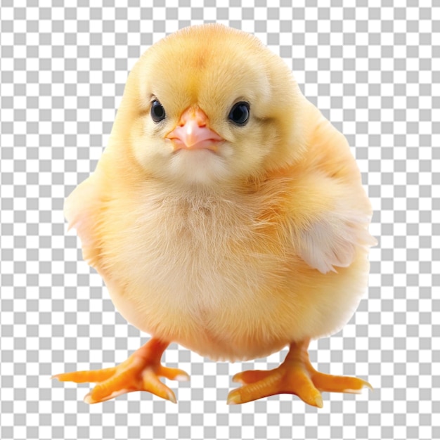 PSD un poulet mignon à l'appartement