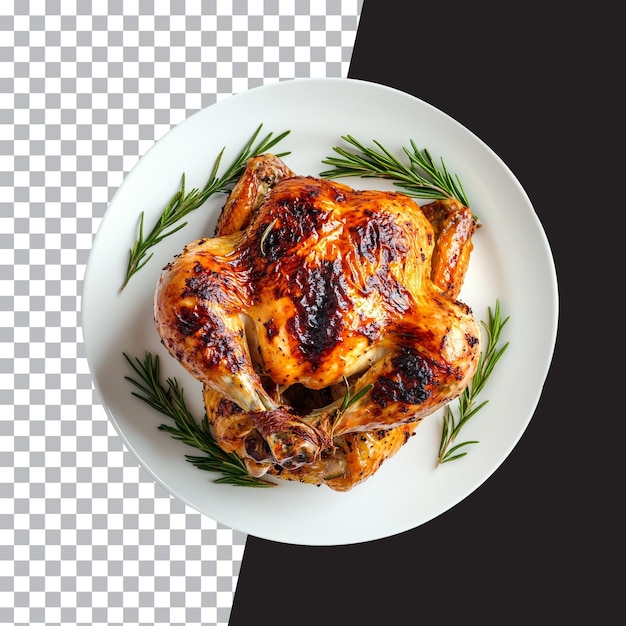 Poulet rôti et croustillant