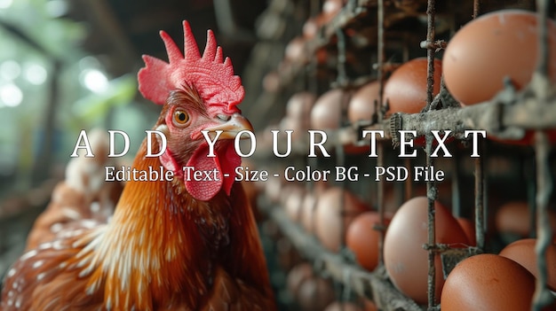 Poulets D'élevage D'œufs Dans Des Cages élevage Industriel