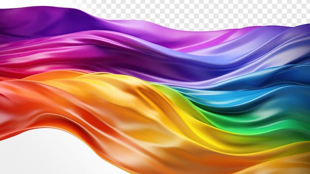 Preço da bandeira LGBT em fundo transparente