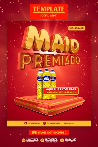 Premiado 10 de maio