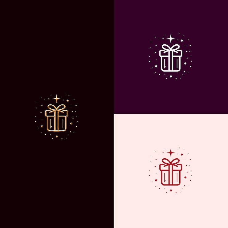 PSD prêmio de melhor novo produto logotipo com uma caixa de presente e uma estrela utili designs vetoriais criativos e únicos