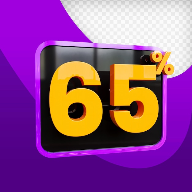 premio di rendering 3d percentuale