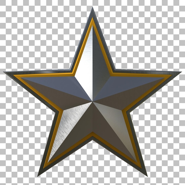 premio icona stella evento 3d