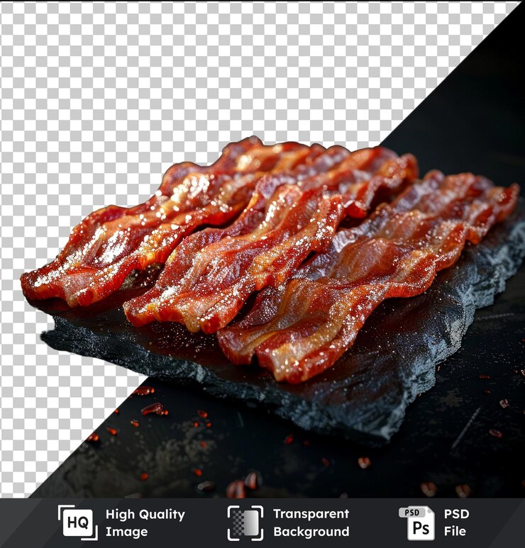 PSD premium de alta calidad psd cocido rashers tocino png clipart