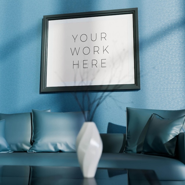Premium Frame Mockup Selection Migliora i tuoi disegni con facilità