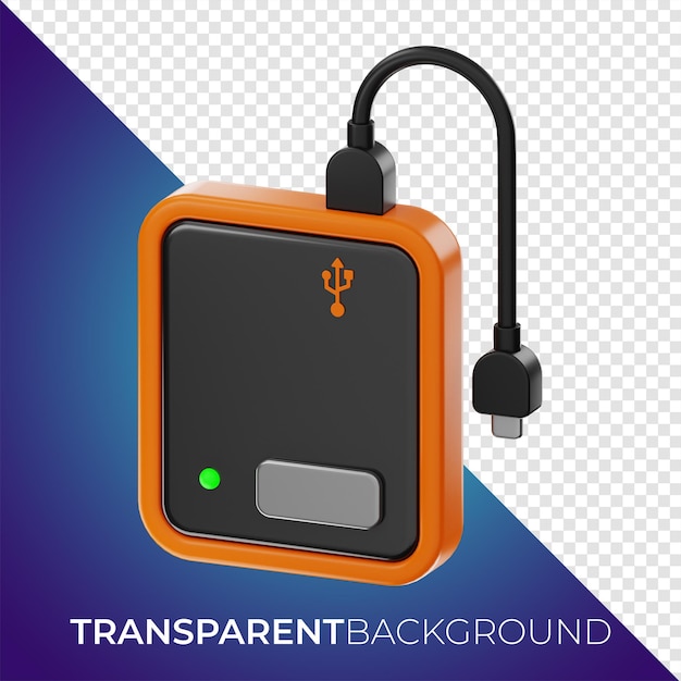 Premium harddisk storage icon 3d rendering on isolated background