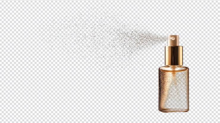 PSD premium luxury facial mist spray parfait pour l'hydratation et les routines de soins de la peau idéal pour rafraîchir le visage à tout moment et n'importe où