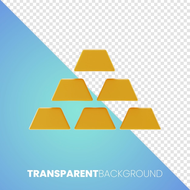 Premium Money Finance icon Representación 3d Fondo transparente de alta resolución PNG