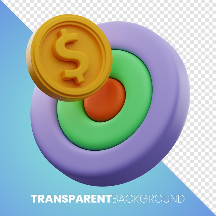 PSD premium money finance icon representación 3d fondo transparente png de alta resolución