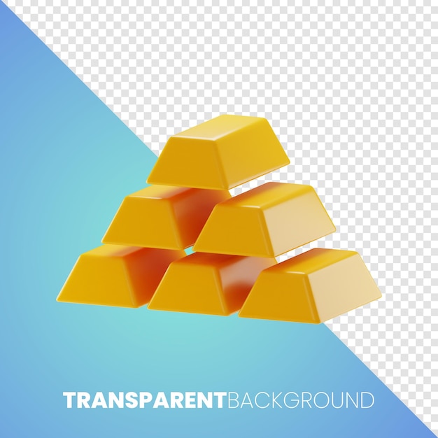 Premium Money Finance Symbol 3D-Rendering Hochauflösender transparenter Hintergrund PNG