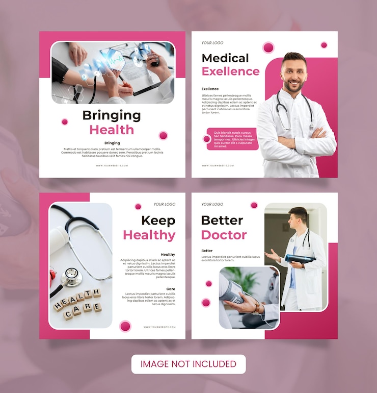 PSD premium psd medical healthy social-media-post-vorlage für die medizinische gesundheit
