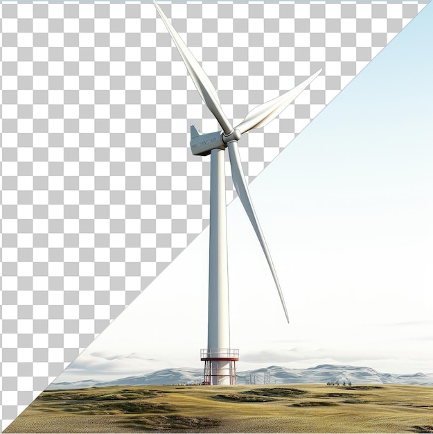 PSD premium von realistischen fotografischen windturbinen-techniker _ s werkzeuge der wind
