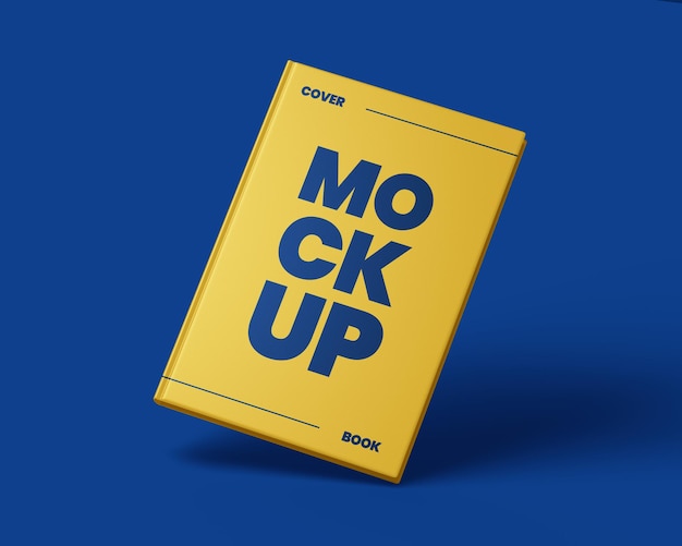 Prenota mockup con copertina rigida