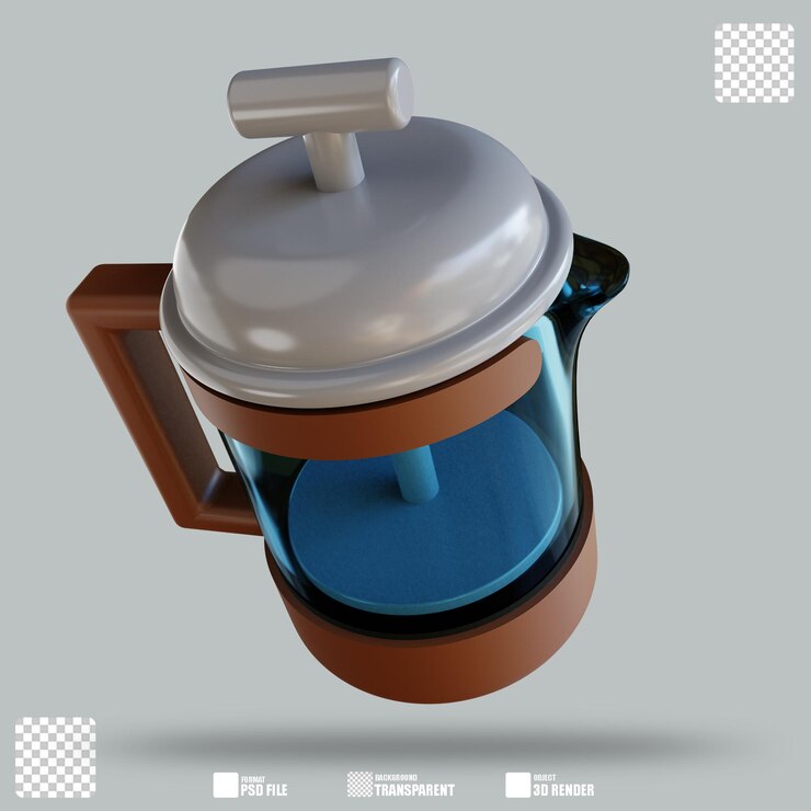 PSD prensa francesa de ilustración 3d 2