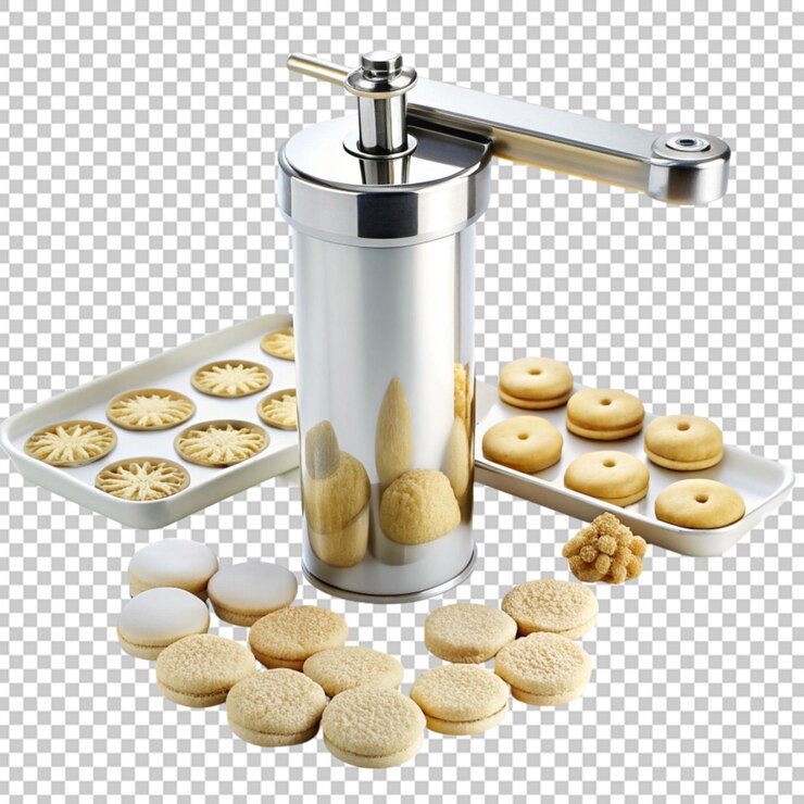 PSD prensa de galletas en png