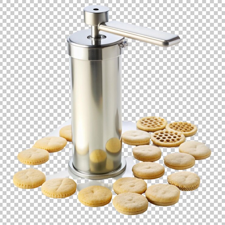 PSD prensa de galletas en png