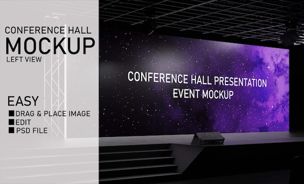 Présentation de la salle de conférence