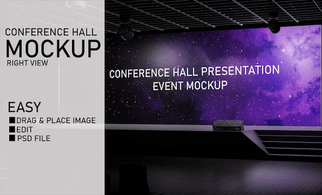 Présentation de la salle de conférence