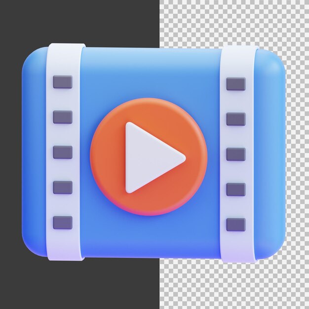 Presentazione video illustrazione grafica 3D