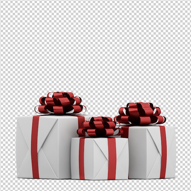 Presentes de Natal ilustração vetorial colorido