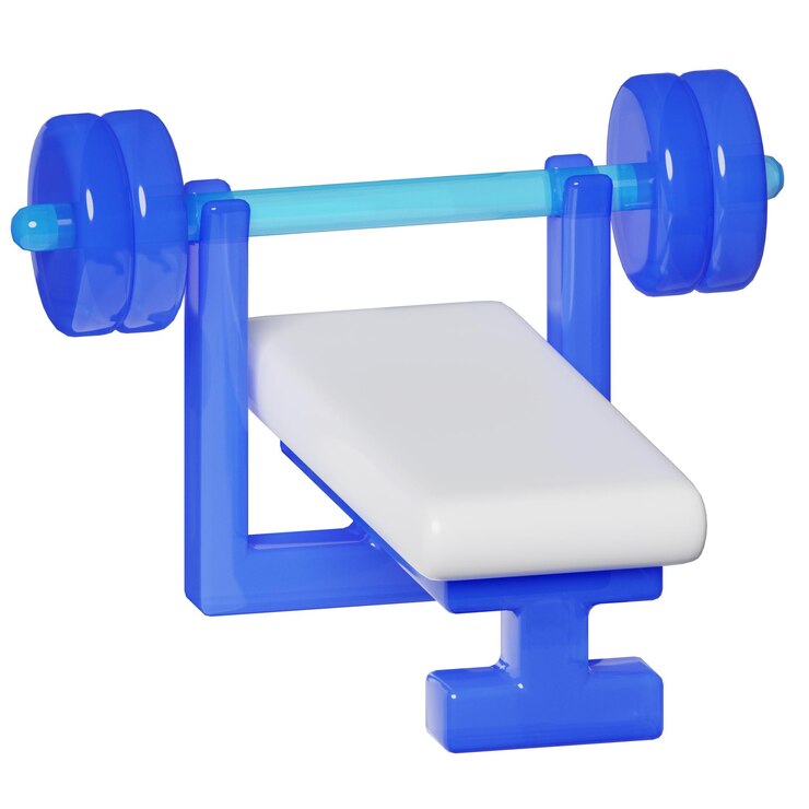 PSD press sport fitness bench objeto en 3d